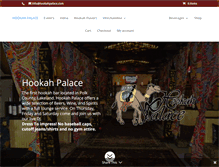 Tablet Screenshot of myhookahpalace.com